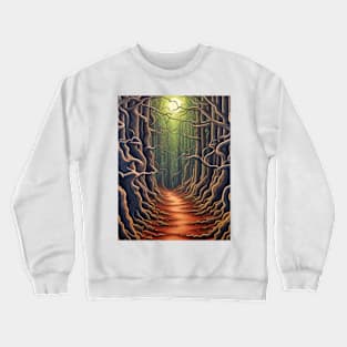 Forest Pathway Crewneck Sweatshirt